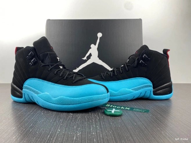 1st Kicks Retro Jordan Blue 12 130690-027 Gamma 0727